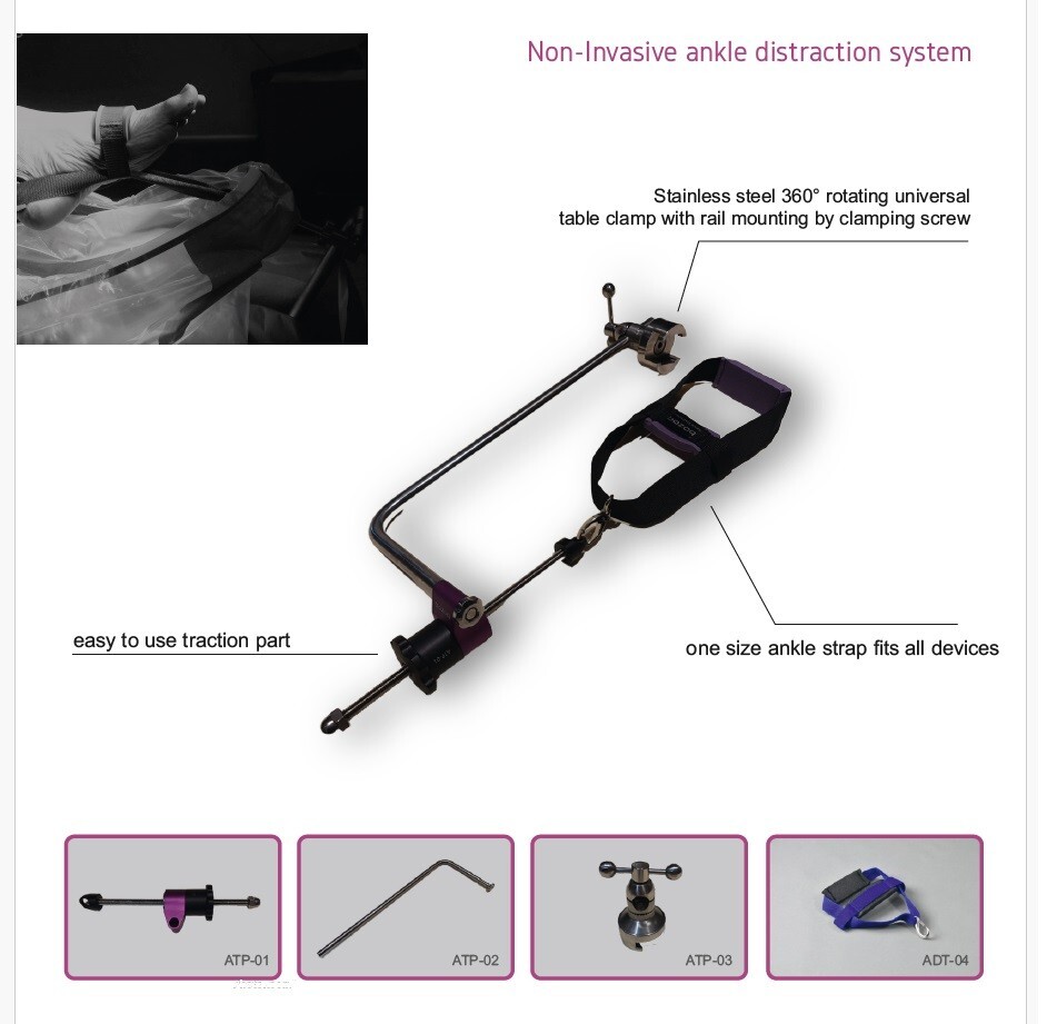 Ankle tractor set (non-invasive)
