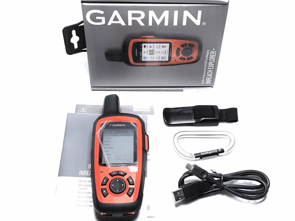 Garmin inReach Explorer Plus Handheld Satellite Communicator & GPS Navigator