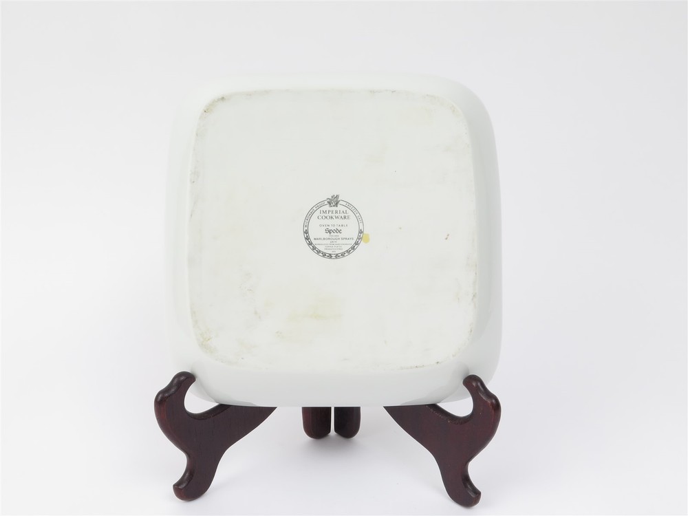 Spode 'Marlborough Sprays' Oven to Tableware 10.75" Square Baker