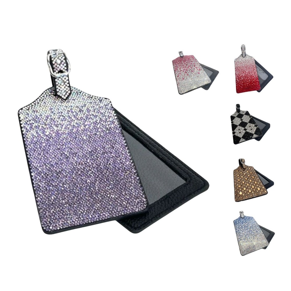 Jacqueline Kent Crystal Adjustable Luggage Tag