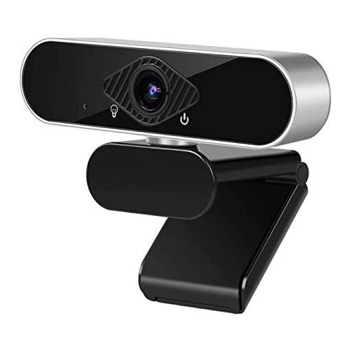 1080P HD Webcam with Microphone, Streaming Computer Web Camera for