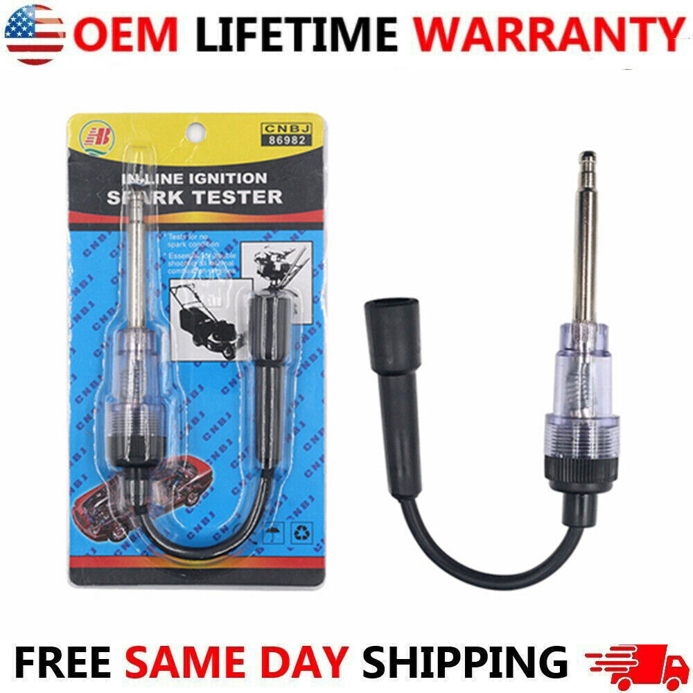 SPARK PLUG TESTER Ignition System Coil Engine In Line Auto Diagnostic Test Tool