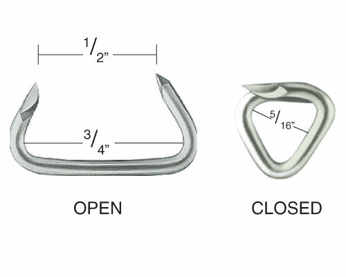 Galaxy Supply Inc Hog Rings - Sharp Points Packed & Sold By 1 LB