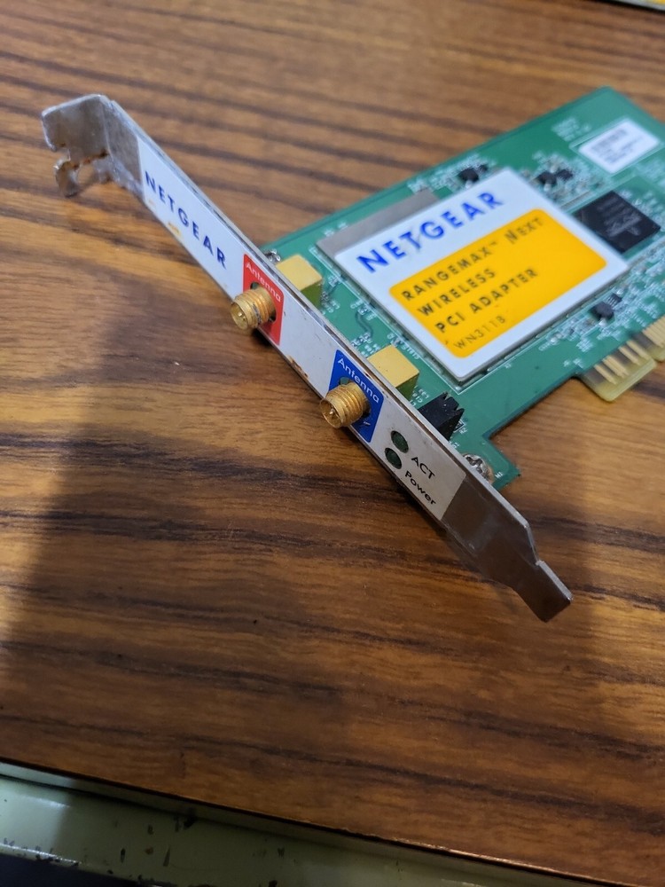 NETGEAR RangeMax Next Wireless PCI Adapter - WN311B