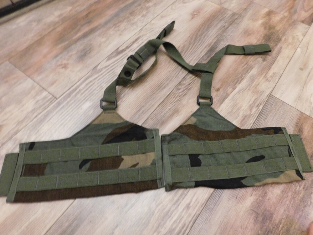 MILITARY WOODLAND H HARNESS PANEL LEFT & RIGHT NEW