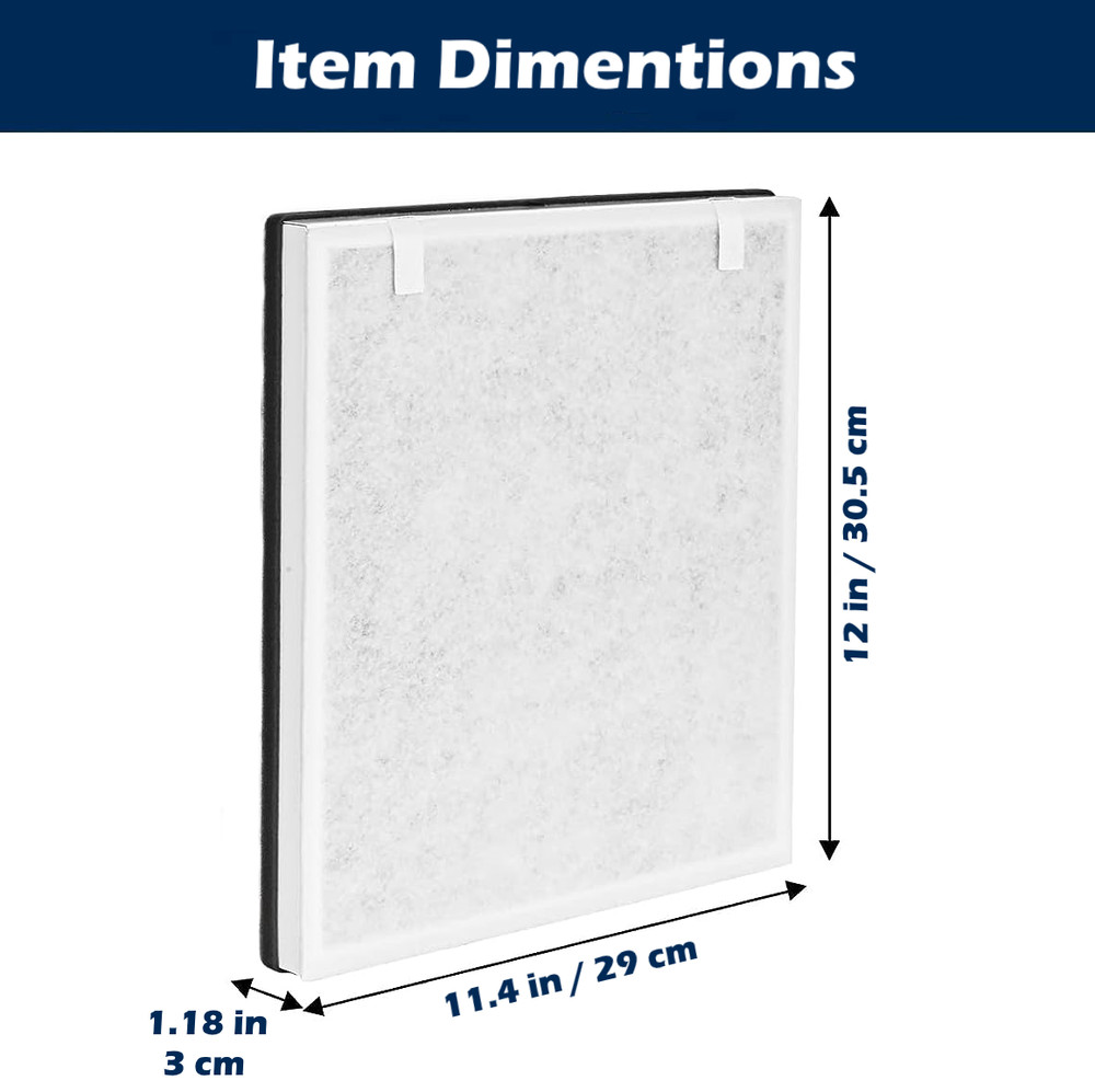 Air Purifier H13 True HEPA Filter for LEVOIT Vital 100 Replacement