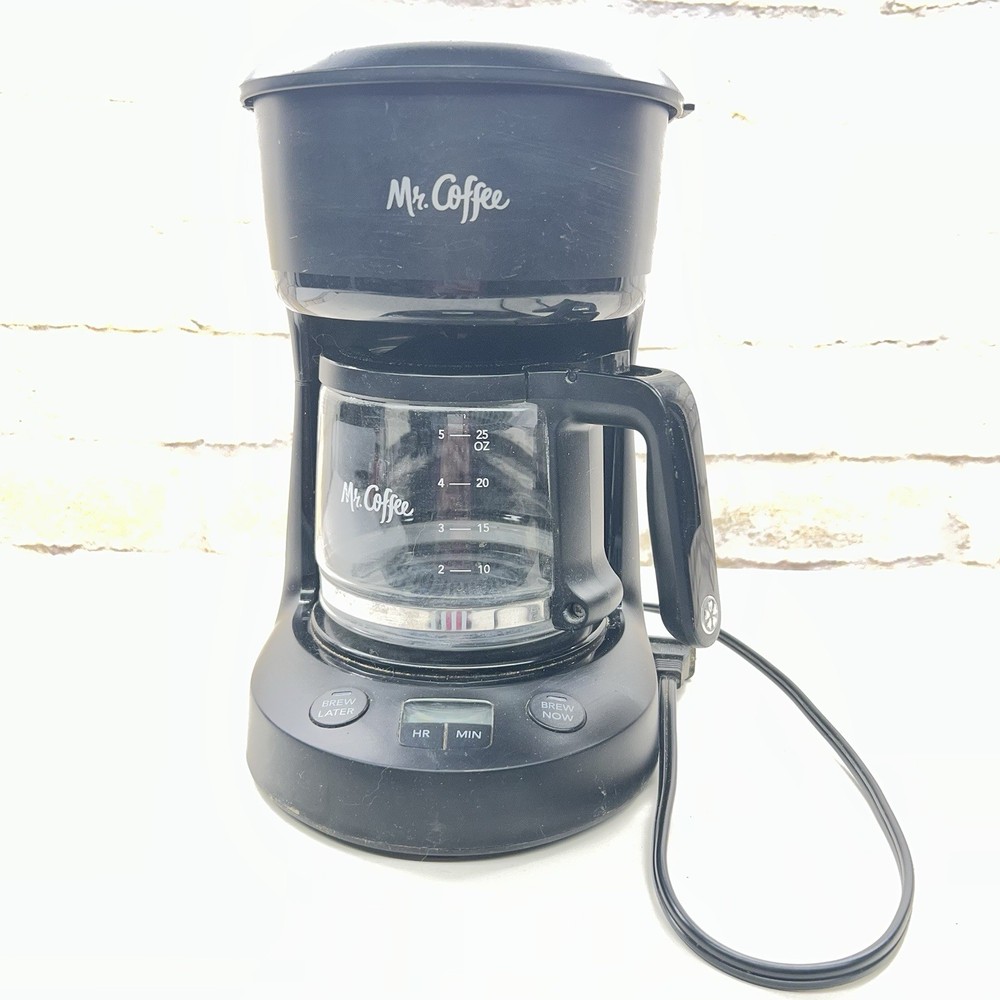 Mr Coffee/Sunbeam Delay Switch Mini 5 Cup Drip Coffee Maker Brewer #BVMC-PCO5BL1