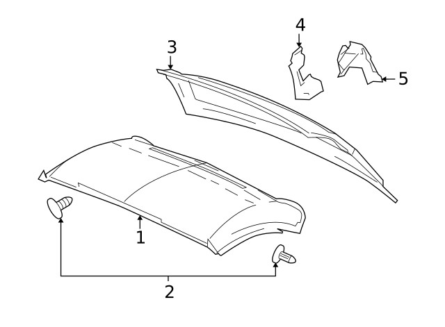 Genuine GM Side Trim 88987666