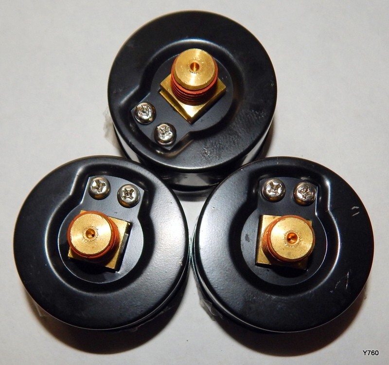 3 QTY 375 PSI Gauge Displays