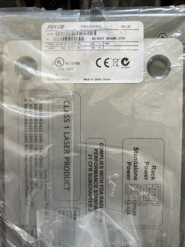 New Pelco FR85081SSTR