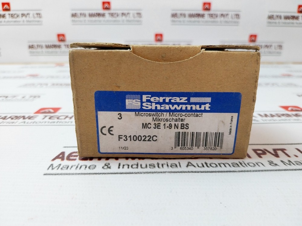 Ferraz Shawmut MC 3E 1-9 N BS Micro Switch F310022