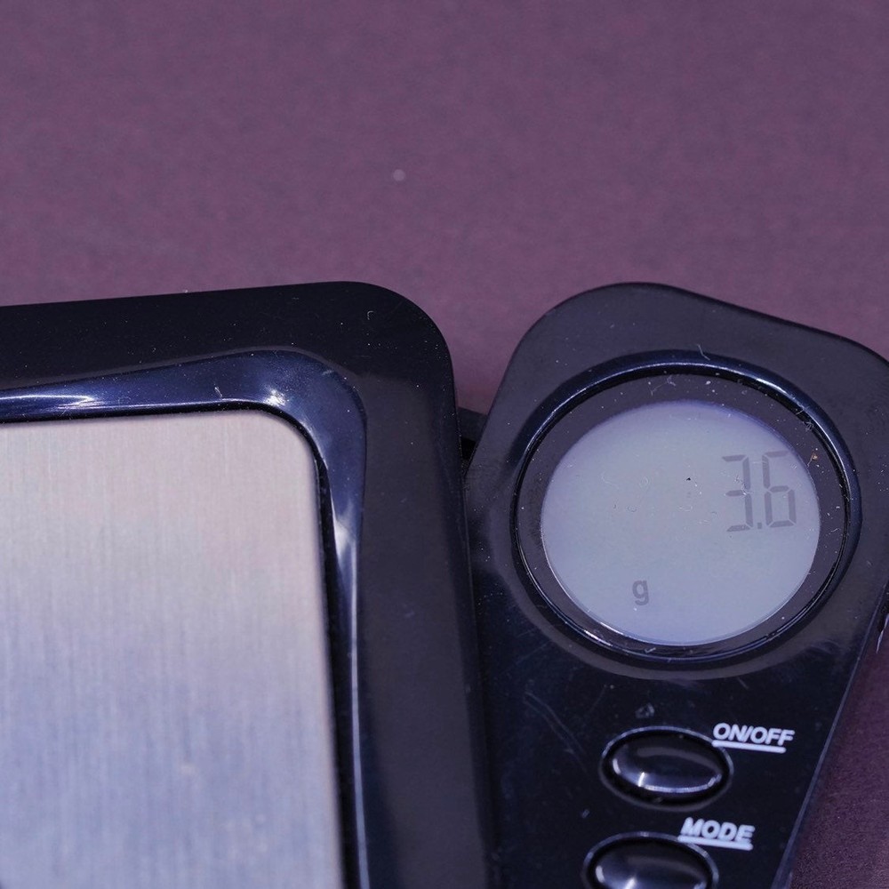 Size 7.5, Sterling silver statement ring, 925 with square amethyst stone