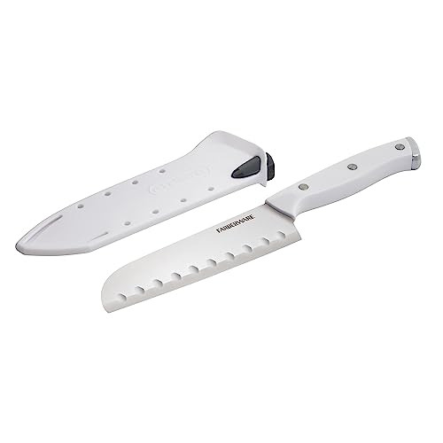 Farberware Edgekeeper Triple Riveted Santoku Self-Sharpening Blade Cover, Hig...