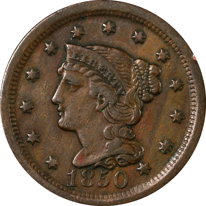 1850 Large Cent