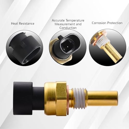 PCs OEM# 1536388 Engine Water Coolant Temperature Sensor - Replacement for 2