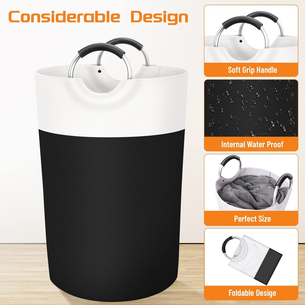 Laundry Basket, Laundry Hamper, Collapsible Laundry Baskets, Dirty Clothes Ha...