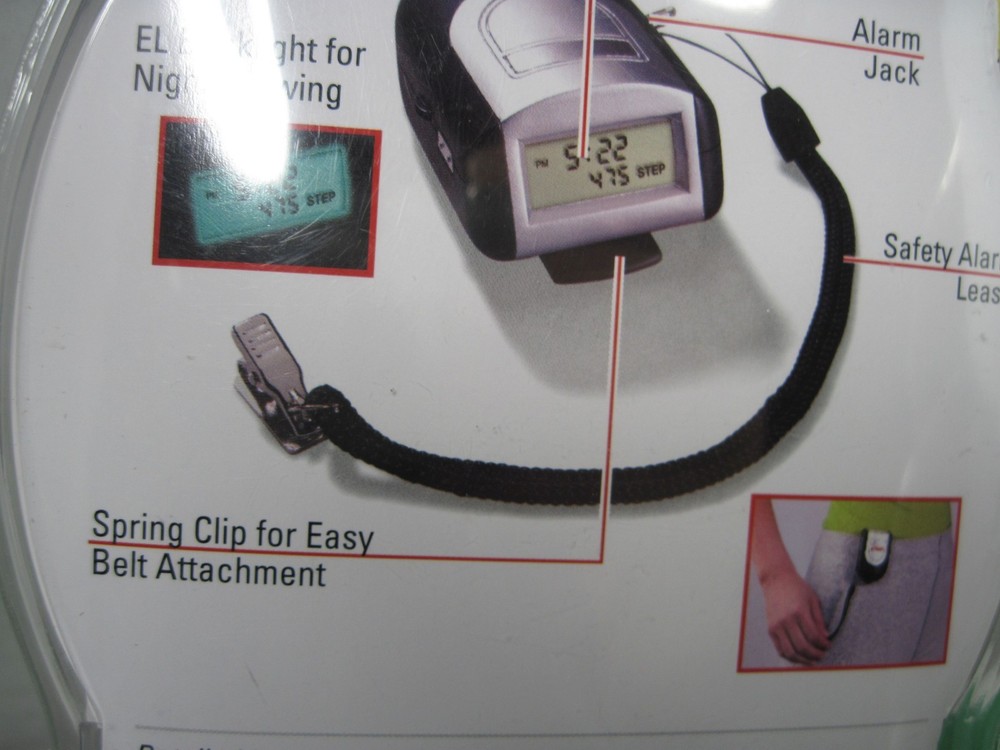Sportline 082 02 0525 Multi-Function Walking Shop Pedometer