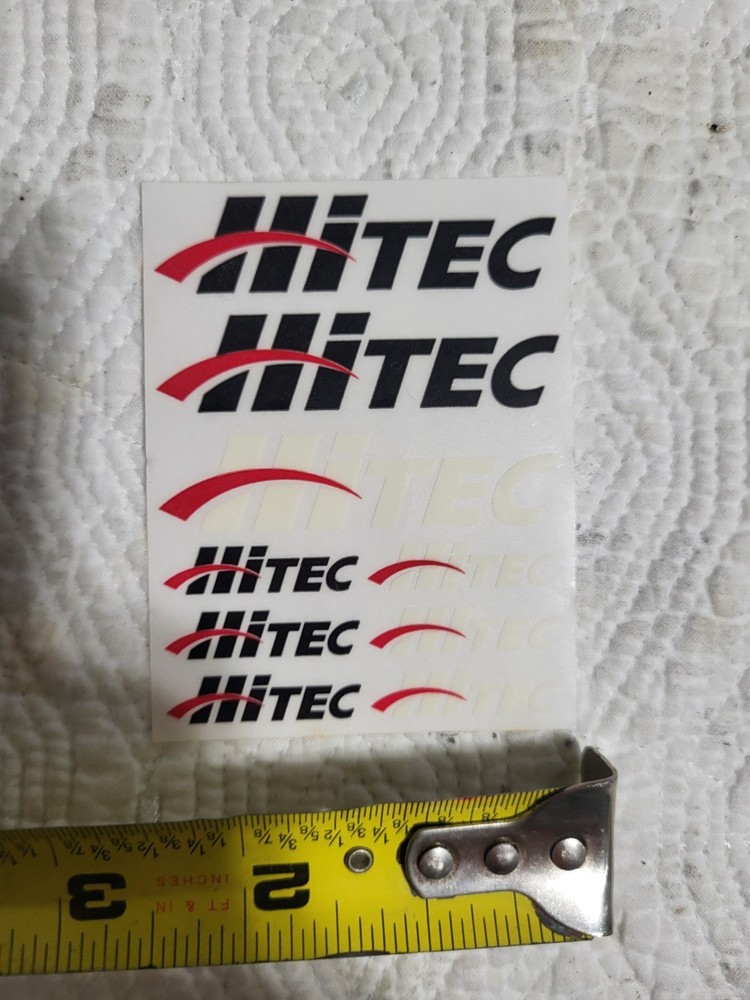 Hitec Decal Sheet