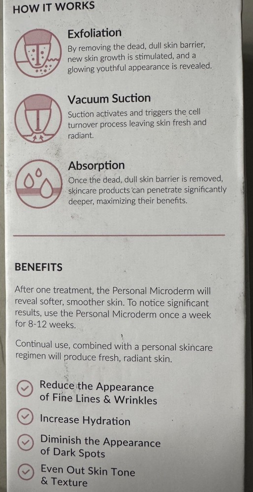 PMD Personal Microderm Classic At-Home Microdermabrasion Machine, Blush