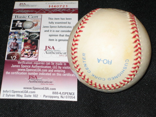 JESSE OROSCO METS SIGNED AUTOGRAPHED CERTIFIED AUTHENTIC OAL BASEBALL JSA