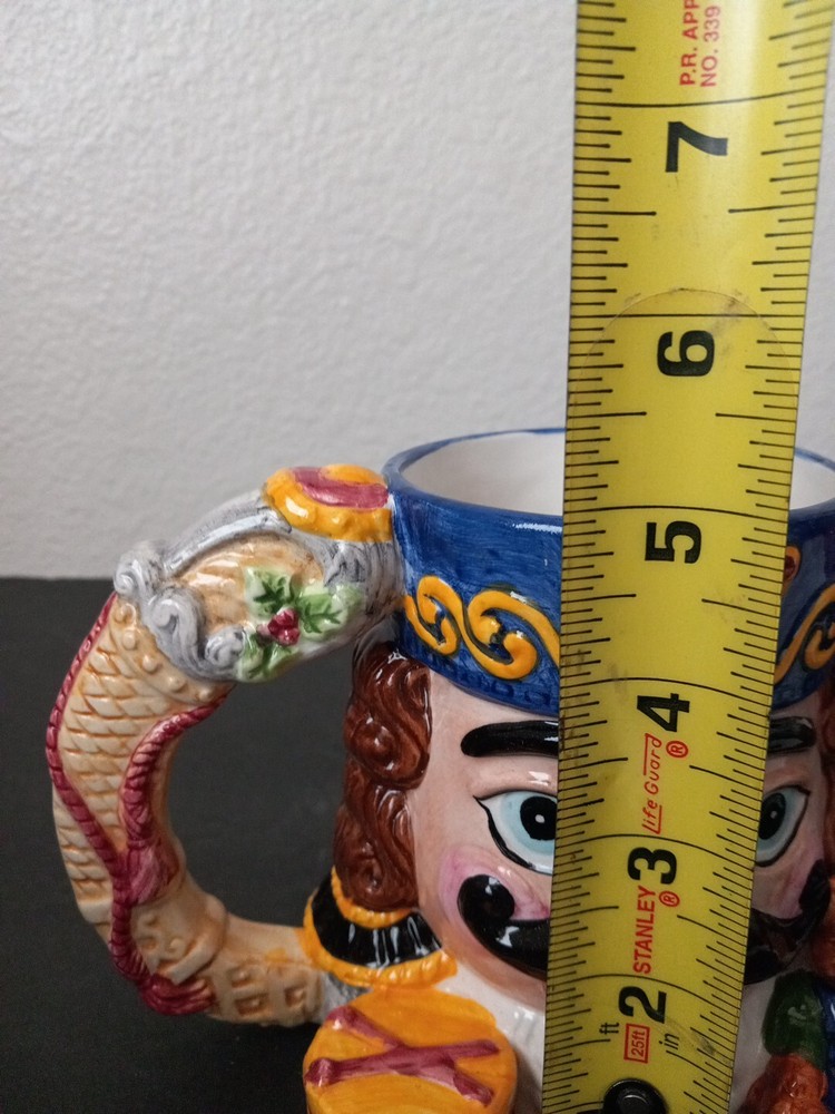 Nutcracker Mug Cup ~Make into a Christmas Holiday Centerpiece Nutcracker~Ceramic