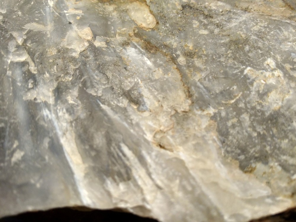 Premium White Feather-like Inclusion Agate Rough- Over 10-1/2 lbs.