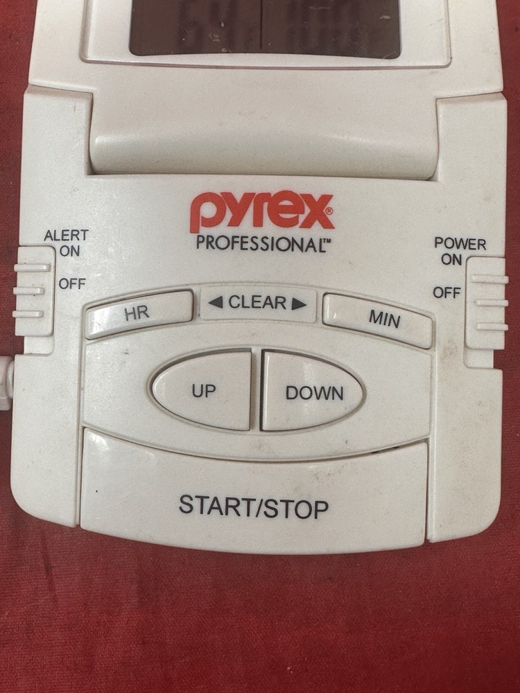 Pyrex Professional Programmable Timer Digital Meat Thermometer