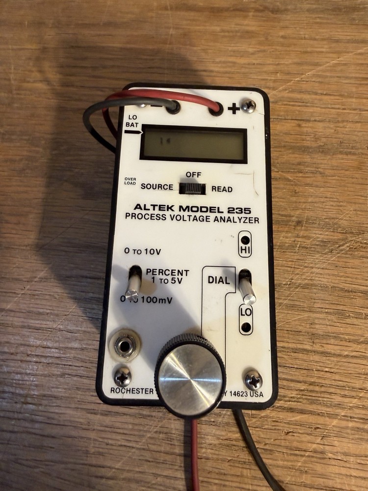 Altek Model 235 Process Voltage Anaylzer UNTESTED