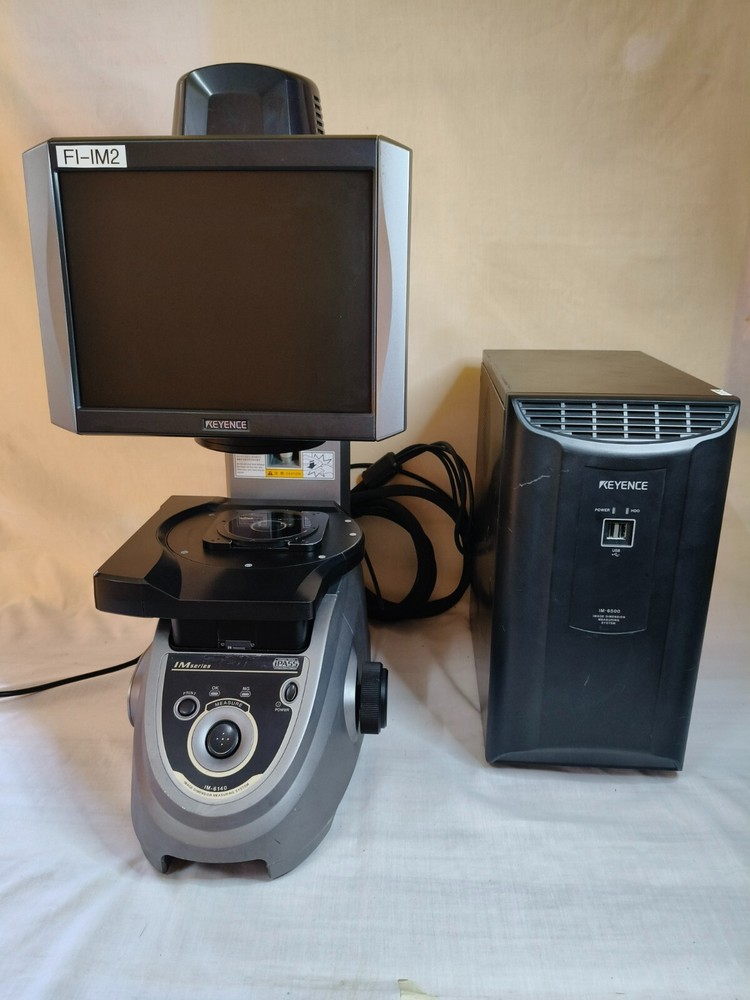 Keyence IM-6140 Image Dimension Measuring System w/ IM-6500 Controller