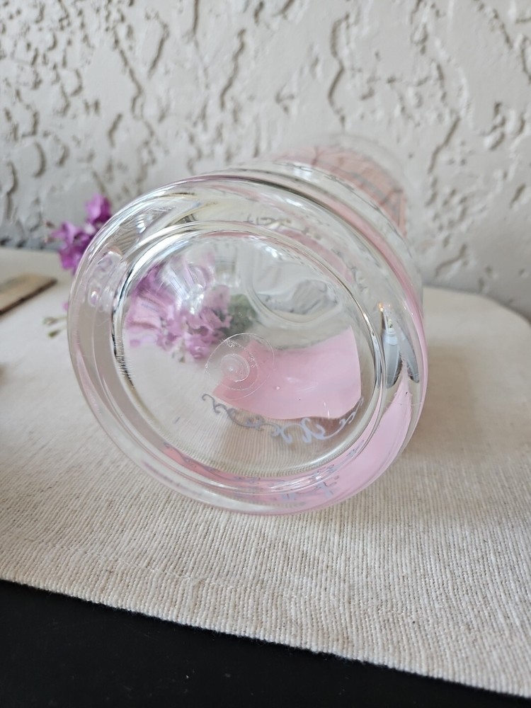 Shell Scroll Seaside 2 Quart Pitcher Clear Sturdy Plastic Beach House Kitchen