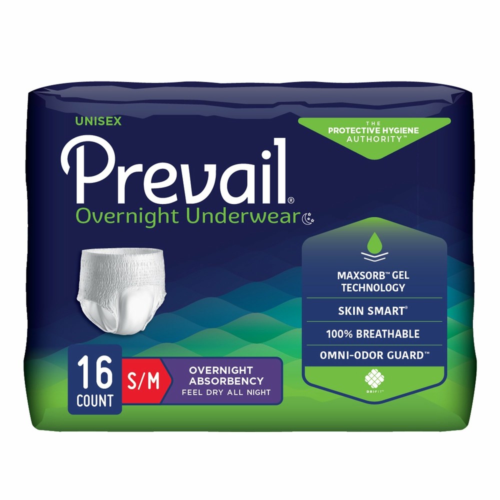 Prevail Disposable Underwear Small / Medium 16 Ct