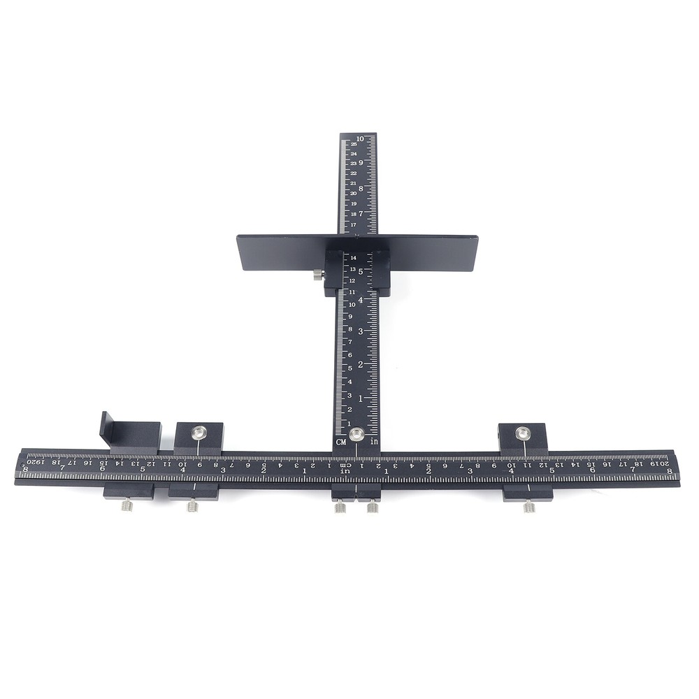 Professional Cabinet Hardware Jig - Adjustable Drill Guide Punch Locator Tool