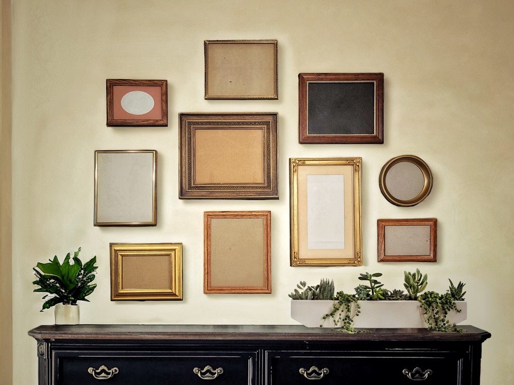 Gallery Wall Frame Set | | Vintage Picture Frames | Assorted Frames
