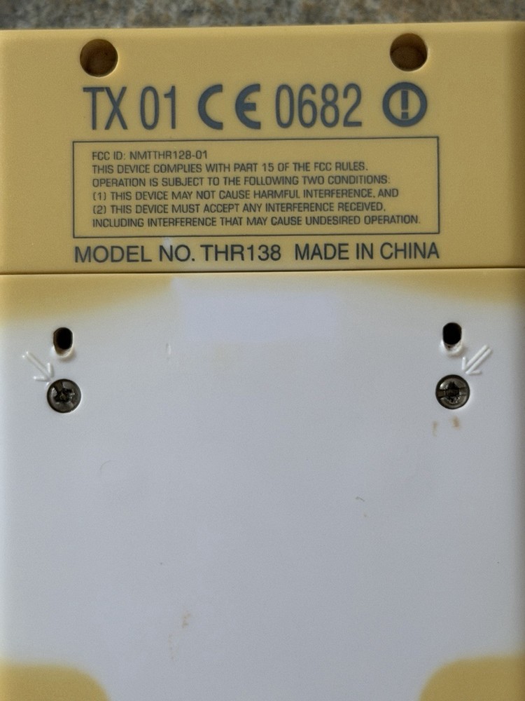 VTG Oregon Scientific THR138 Thermo Sensor Wireless Remote Tested & Working