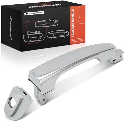 Front Left Driver Side Exterior Door Handle with Keyhole Front Driver Side