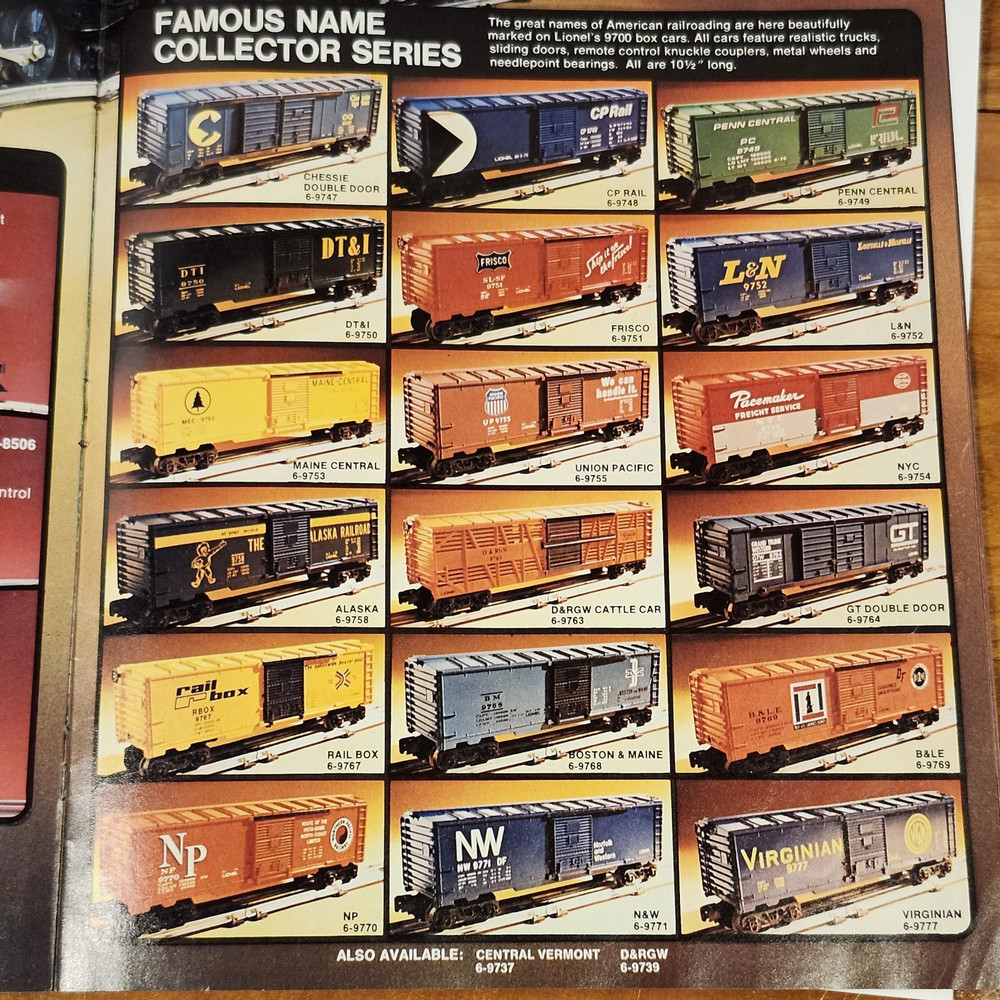 LIONEL Catalogs, Track Layout & HO Building Cut and Assemble Book