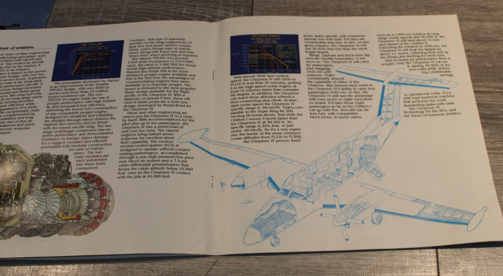 Cheyenne IV Brochure (Piper airctaft)