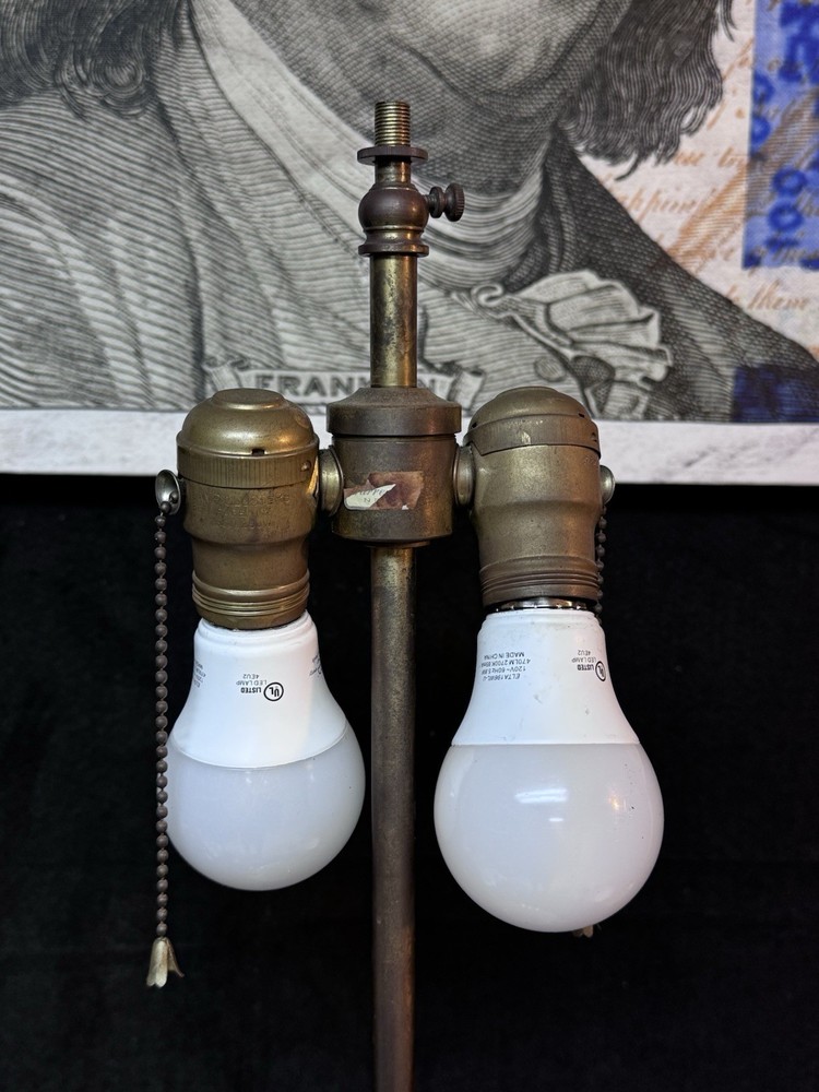 Empire Crystal Table Lamp by Designer Warren Kessler