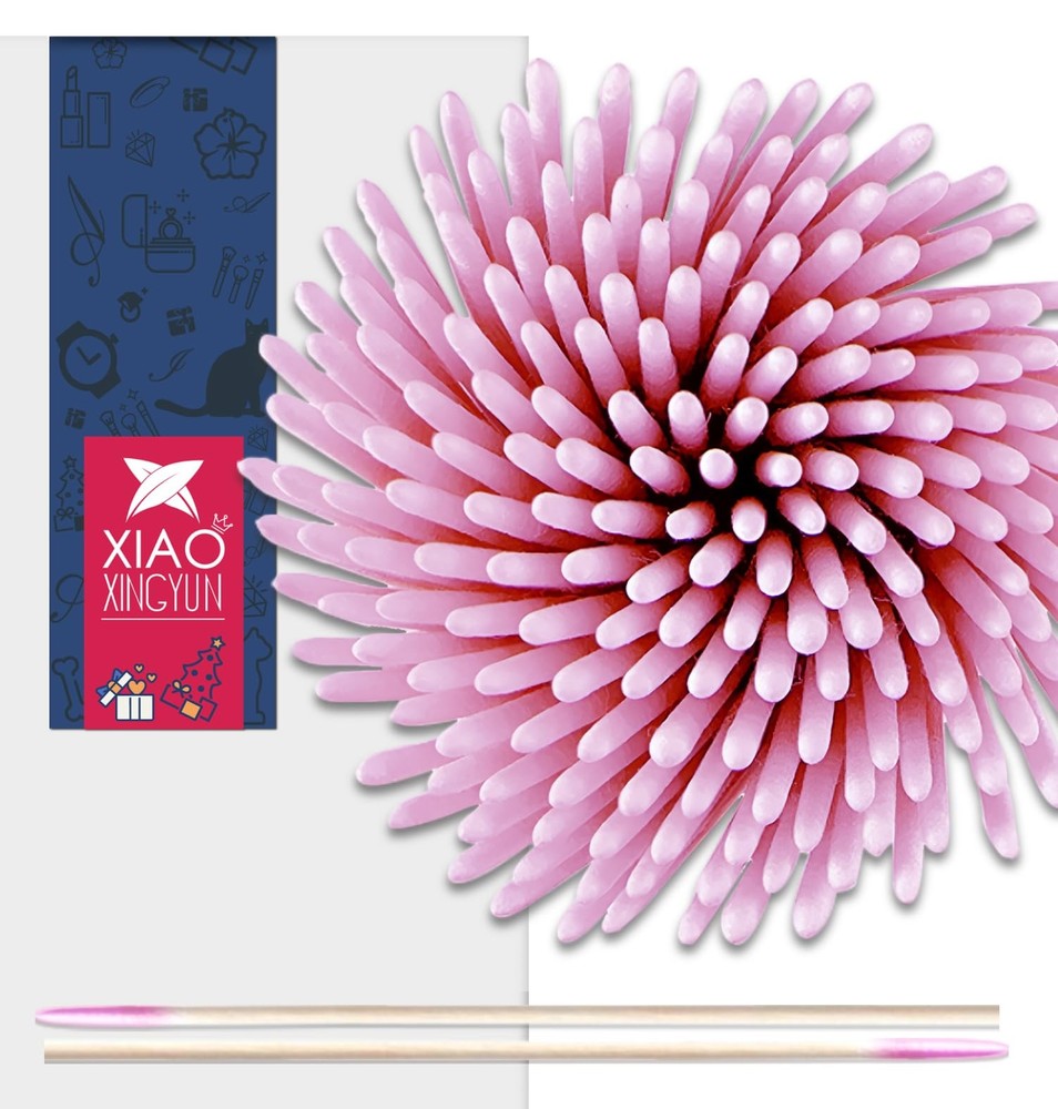 Pointed Cotton Swabs Precision Tip 4in 1000 Pcs Microblading Makeup Nails