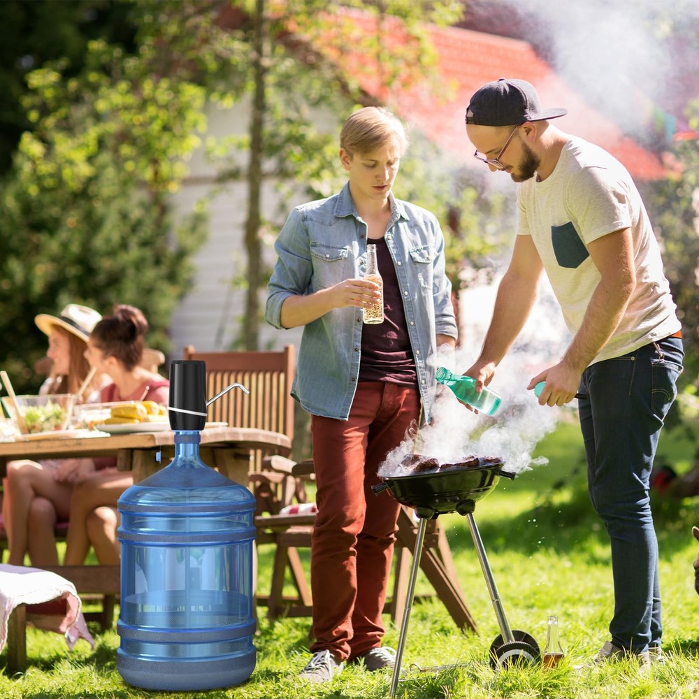 2 Pack Electric Portable 5 Gallon Water Dispenser, Universal Micro USB Chargi...