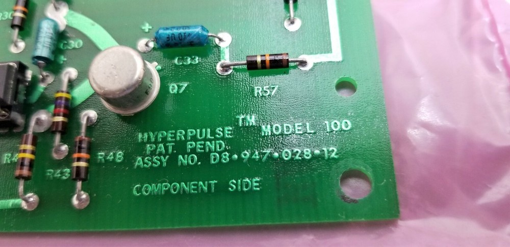 PRC CORP. HYPERPULSE BOARD MODEL 100, D8-947-028-12 [B10S4]#4