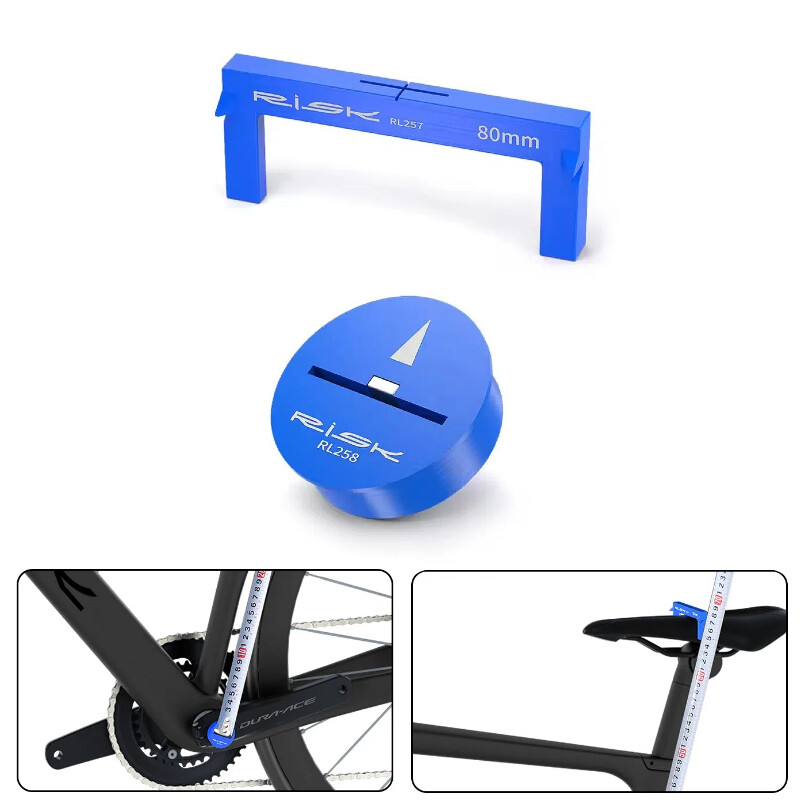 RISK Bicycle Saddle Measure Bottom Bracket Center Positioning Adjustment Tools