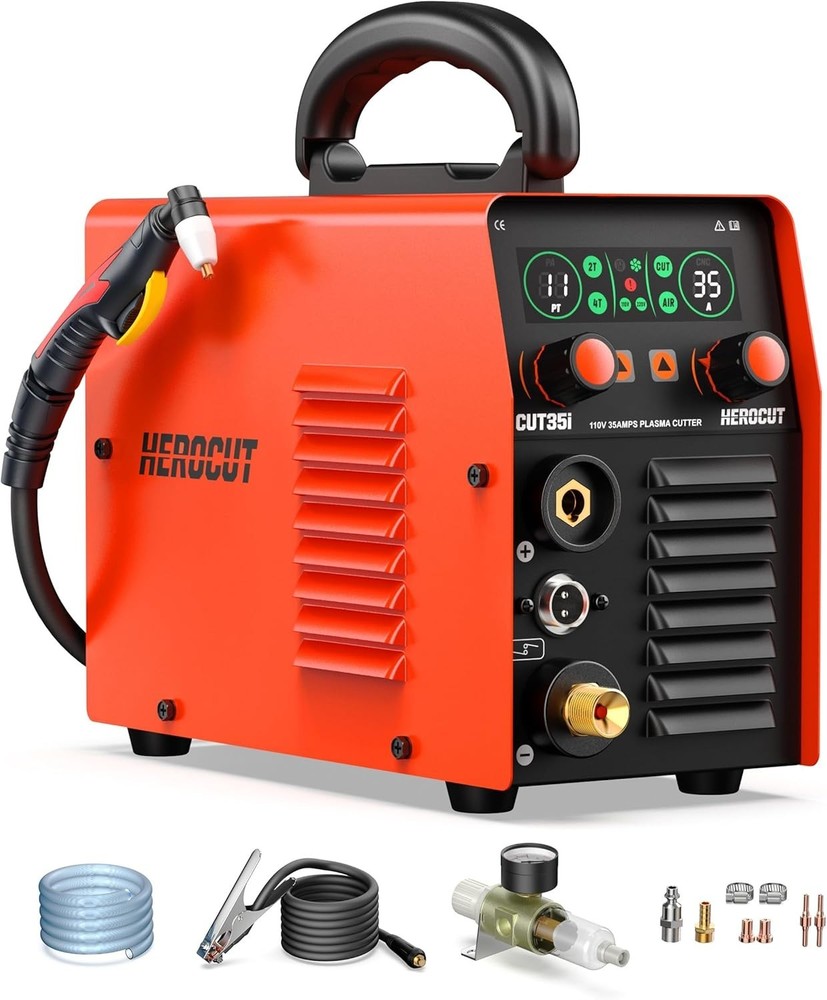 IGBT Inverter Plasma Cutter 110V - Perfect for Beginners with 2T/4T Function