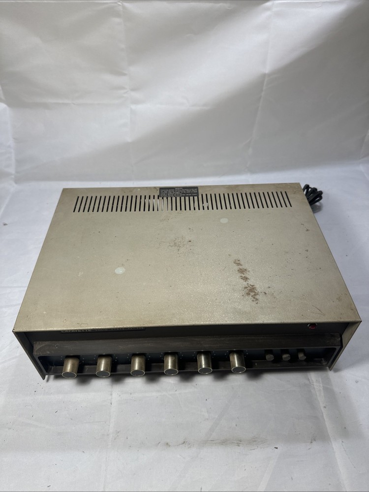 Solid State Microphone/Phono Amplifier Lafayette PA-25B Not Working