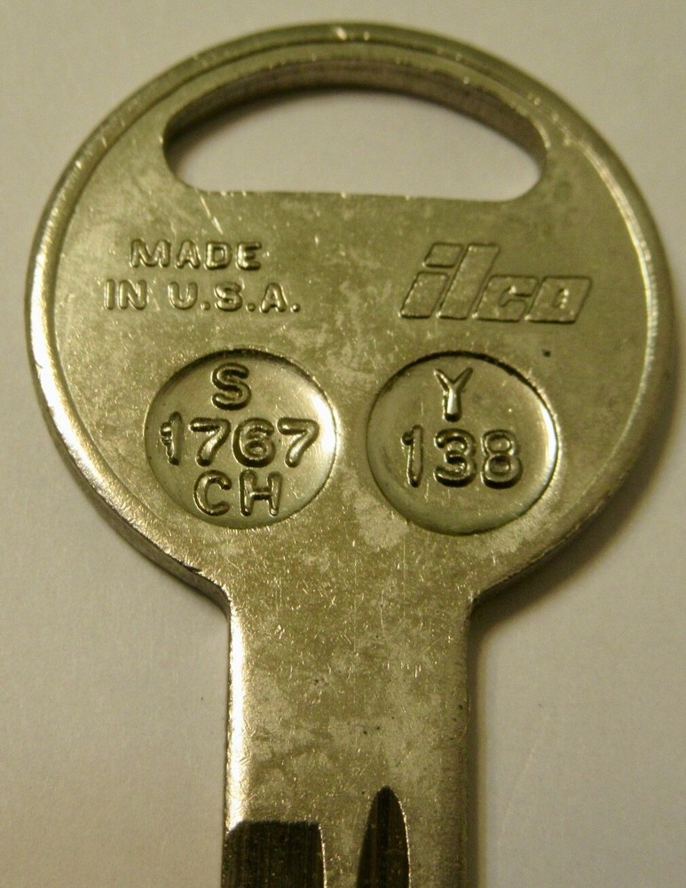 ilco S1767CH / Y138 Key Blanks (U.S.A.)