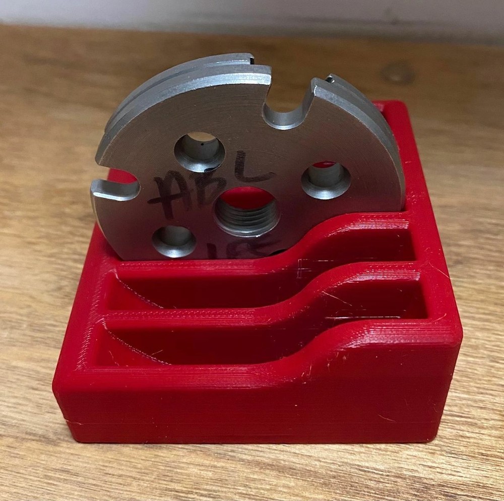 Shell Plate Holder for Lee Auto Breech Lock Reloading Benchtop Rack Holds 5