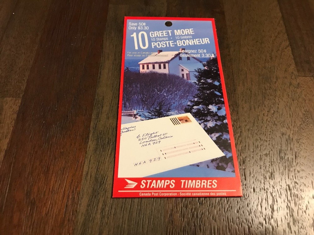 BK106 VF Mint NH Complete Booklet - CV $20.00 (CA0194)
