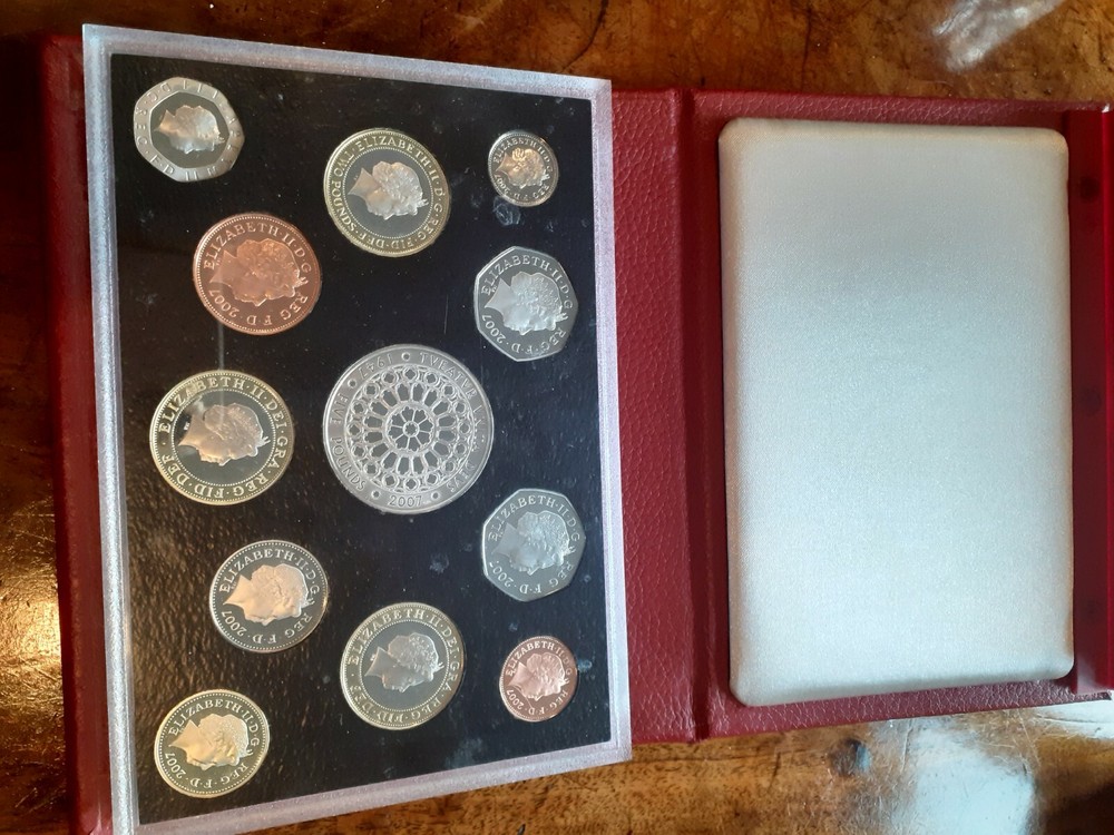 royal mint collection from 2007