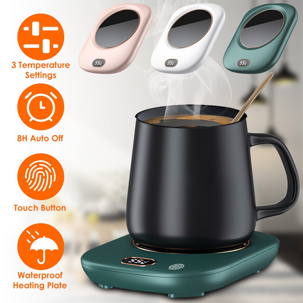 Smart  Auto Shut Off Tea Milk Beverage Cup Heater 3 Temperature
