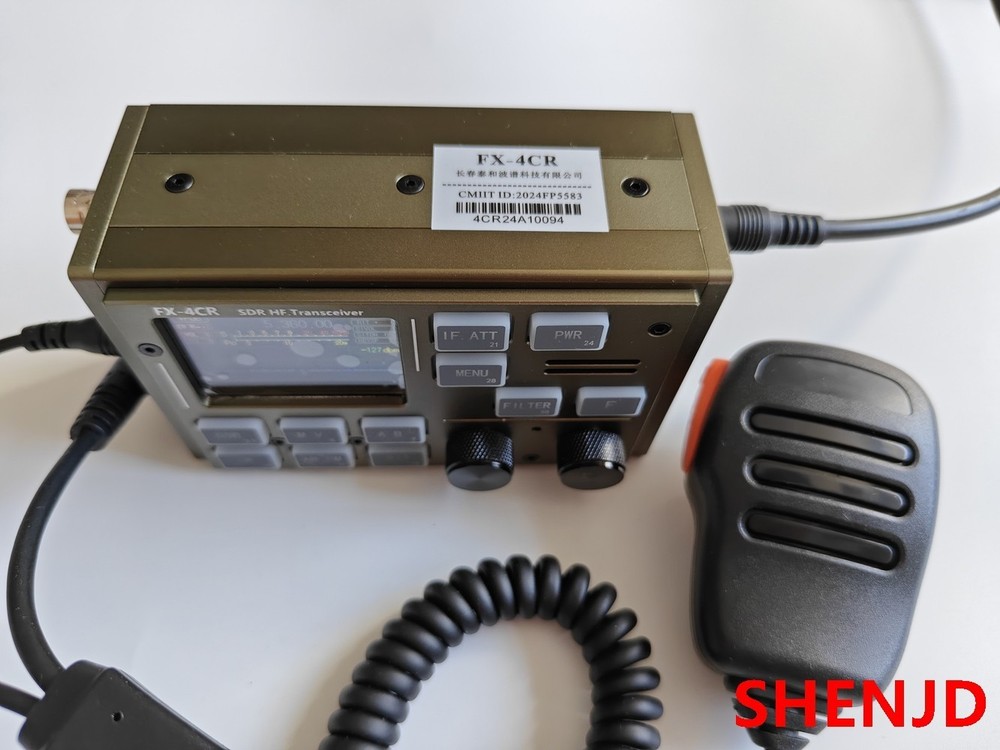 FX-4CR-2 Third Generation SDR HF Transceiver 1-20W Support USB/LSB/CW/AM/FW Mode